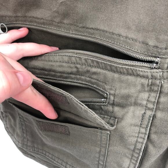 GUIDE GEAR Men's Full Zip Concealment, Photography, Shooting Vest Green Size L - Picture 9 of 11